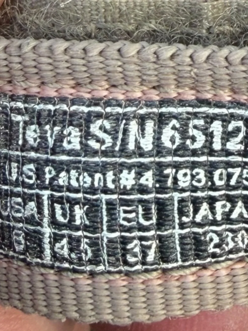 Teva Grey Sandals with‎ Pastel Striped Straps